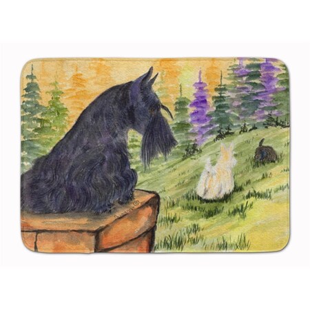 Carolines Treasures Scottish Terrier Machine Washable Memory Foam Mat SS8634RUG